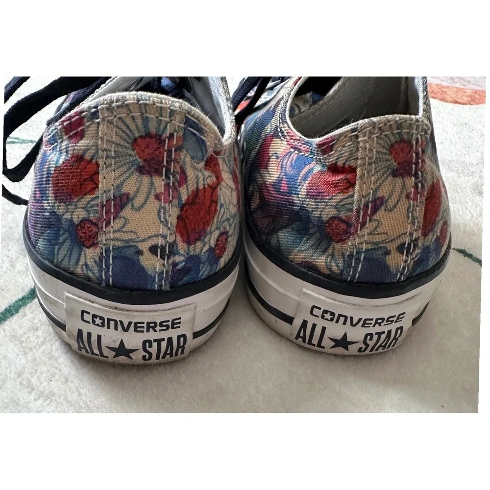 Converse Chuck Taylor All Star Ox Floral Low Top Sneakers 551549F Womens 7
